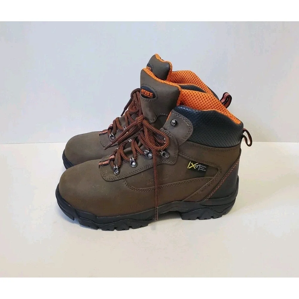 HYTEST XRD Apex Mens 7 Steel Toe Boots EH MetGuard Waterproof Hiker Safety 12451 - Picture 3 of 14